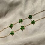 Emerald Flower Bracelet
