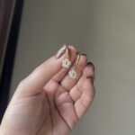 Daisy Solitaire Earrings