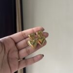 Double Heart Earrings - Image 2
