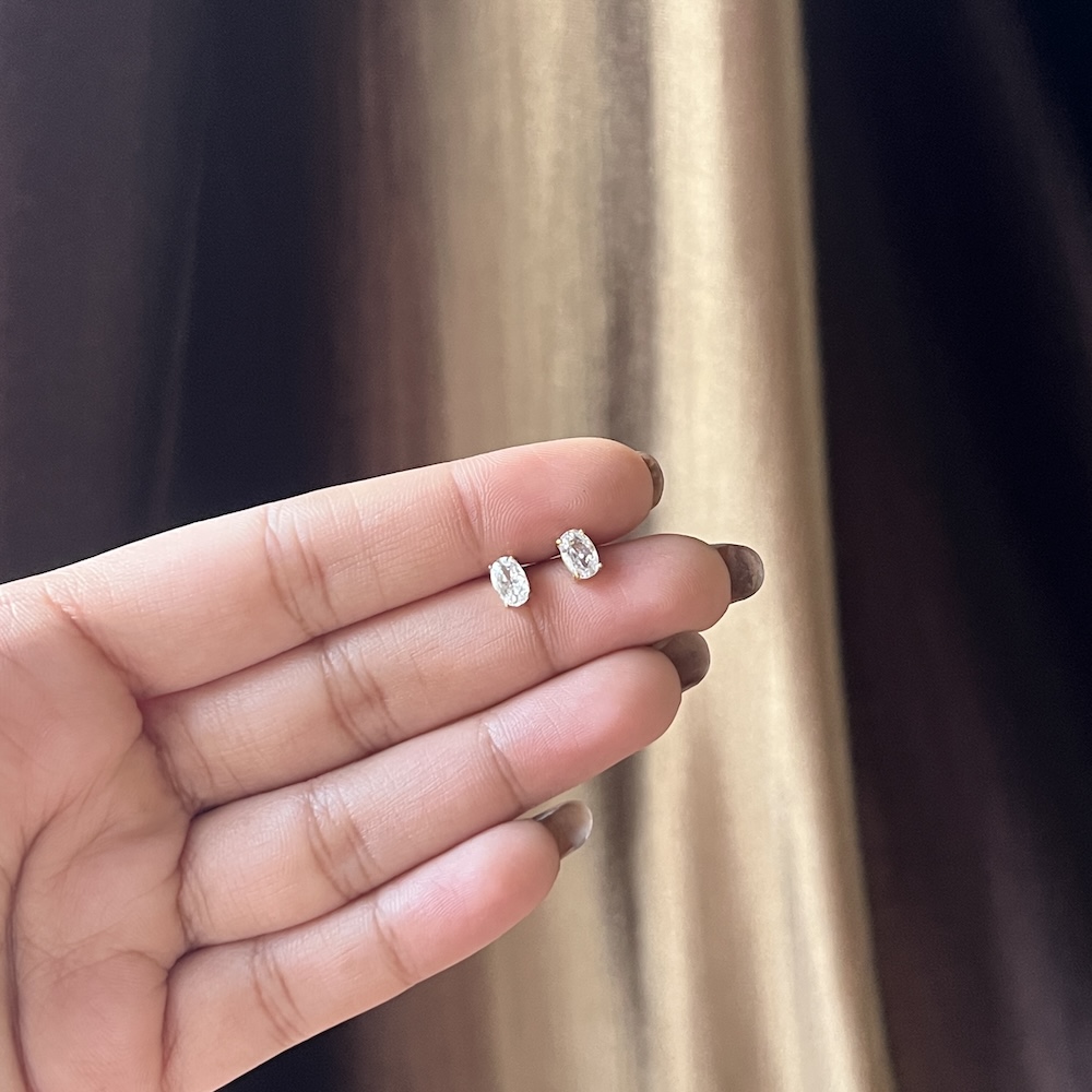 IMG_5775 Solitaire Studs - Image 1