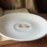 Butterfly Solitaire Studs