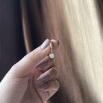 Round Solitaire Earrings - Image 2